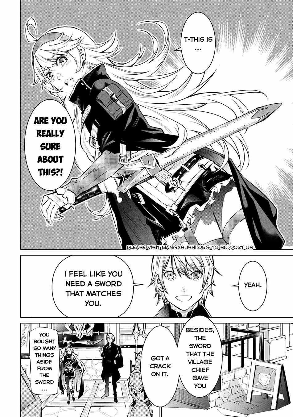 SSS RANK DUNGEON DE KNIFE ICHIHON TEWATASARE TSUIHOU SARETA HAKUMA DOUSHI: YGGDRASIL NO NOROI NIYORI JAKUTEN DEARU MARYOKU FUSOKU O KOKUFUKUSHI SEKAI SAIKYOU E TO ITARU Chapter 14.2 page 6