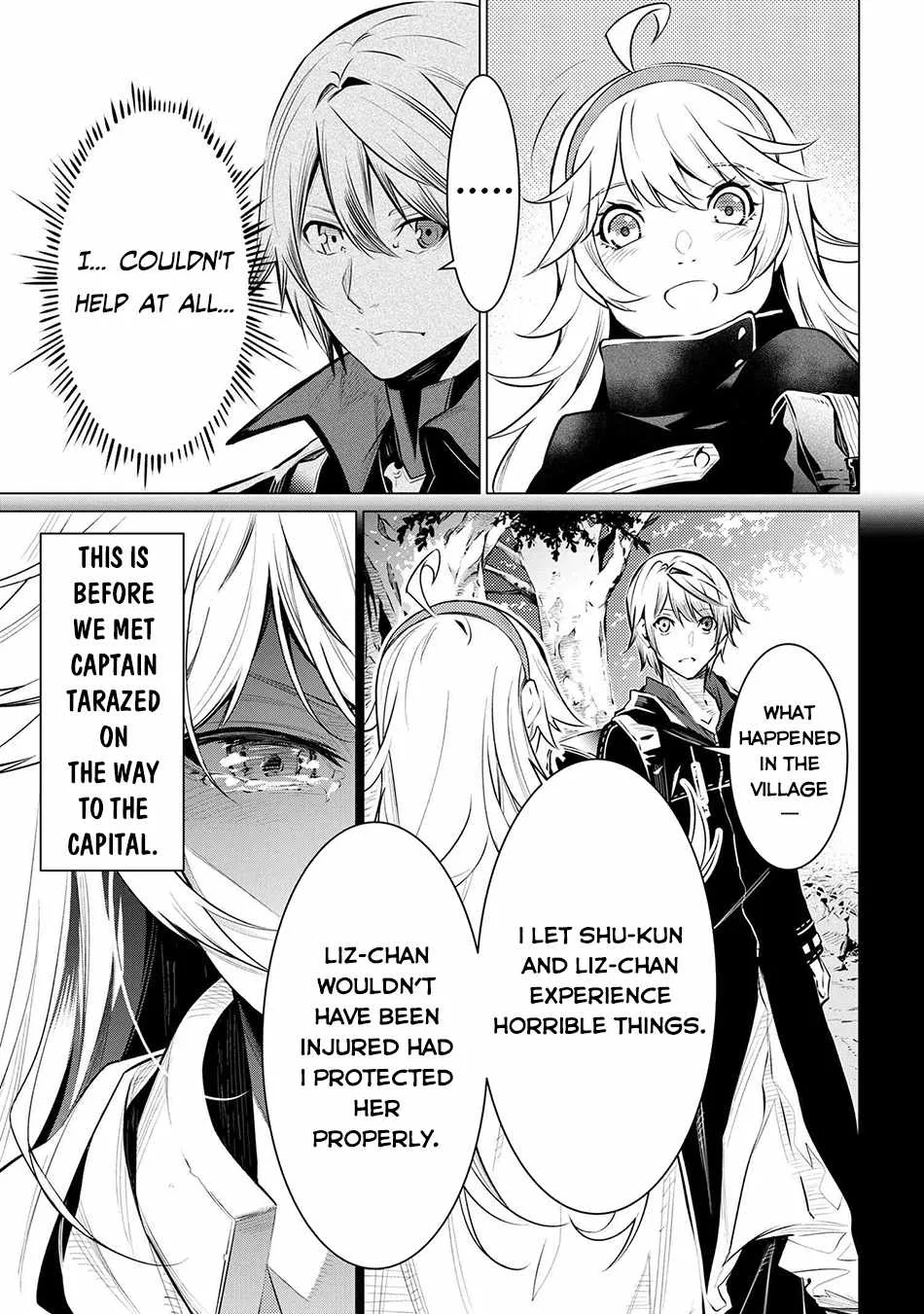 SSS RANK DUNGEON DE KNIFE ICHIHON TEWATASARE TSUIHOU SARETA HAKUMA DOUSHI: YGGDRASIL NO NOROI NIYORI JAKUTEN DEARU MARYOKU FUSOKU O KOKUFUKUSHI SEKAI SAIKYOU E TO ITARU Chapter 14.2 page 7