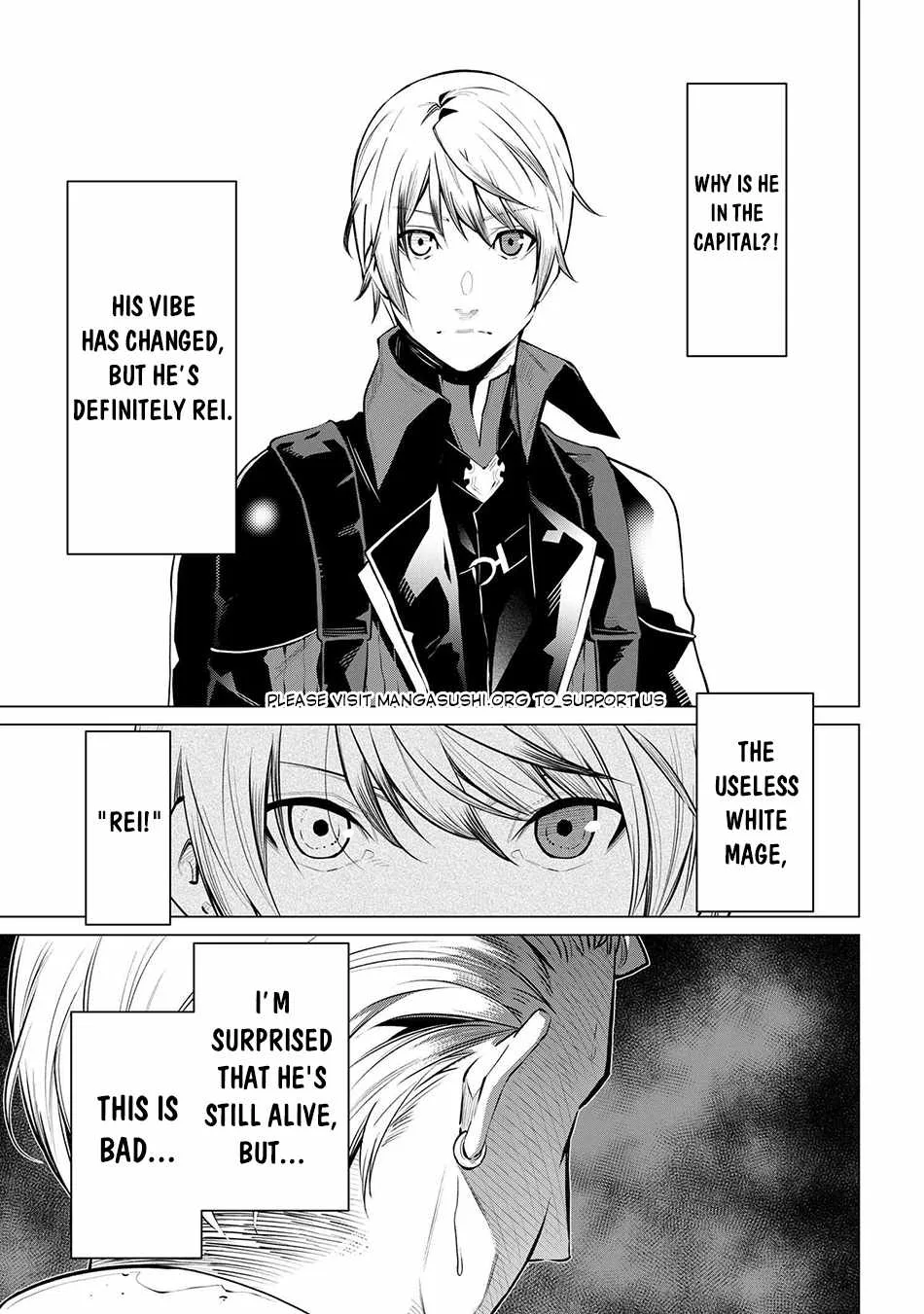 SSS RANK DUNGEON DE KNIFE ICHIHON TEWATASARE TSUIHOU SARETA HAKUMA DOUSHI: YGGDRASIL NO NOROI NIYORI JAKUTEN DEARU MARYOKU FUSOKU O KOKUFUKUSHI SEKAI SAIKYOU E TO ITARU Chapter 15 page 6
