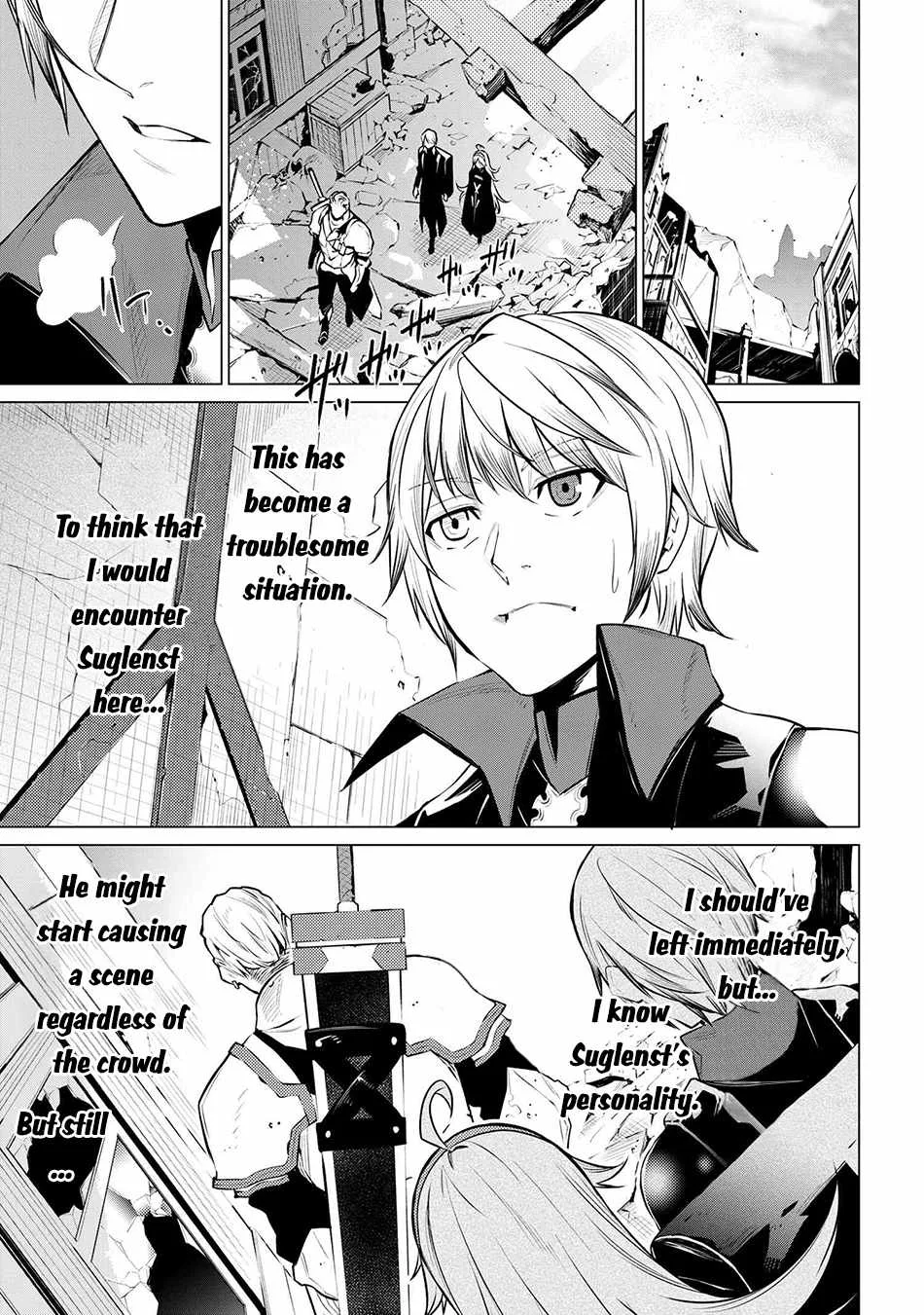 SSS RANK DUNGEON DE KNIFE ICHIHON TEWATASARE TSUIHOU SARETA HAKUMA DOUSHI: YGGDRASIL NO NOROI NIYORI JAKUTEN DEARU MARYOKU FUSOKU O KOKUFUKUSHI SEKAI SAIKYOU E TO ITARU Chapter 15 page 10