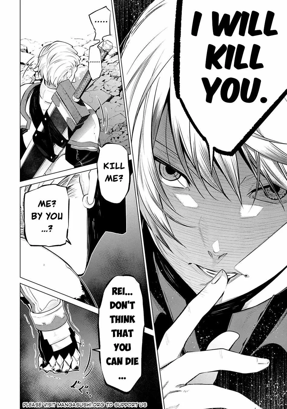 SSS RANK DUNGEON DE KNIFE ICHIHON TEWATASARE TSUIHOU SARETA HAKUMA DOUSHI: YGGDRASIL NO NOROI NIYORI JAKUTEN DEARU MARYOKU FUSOKU O KOKUFUKUSHI SEKAI SAIKYOU E TO ITARU Chapter 15 page 21