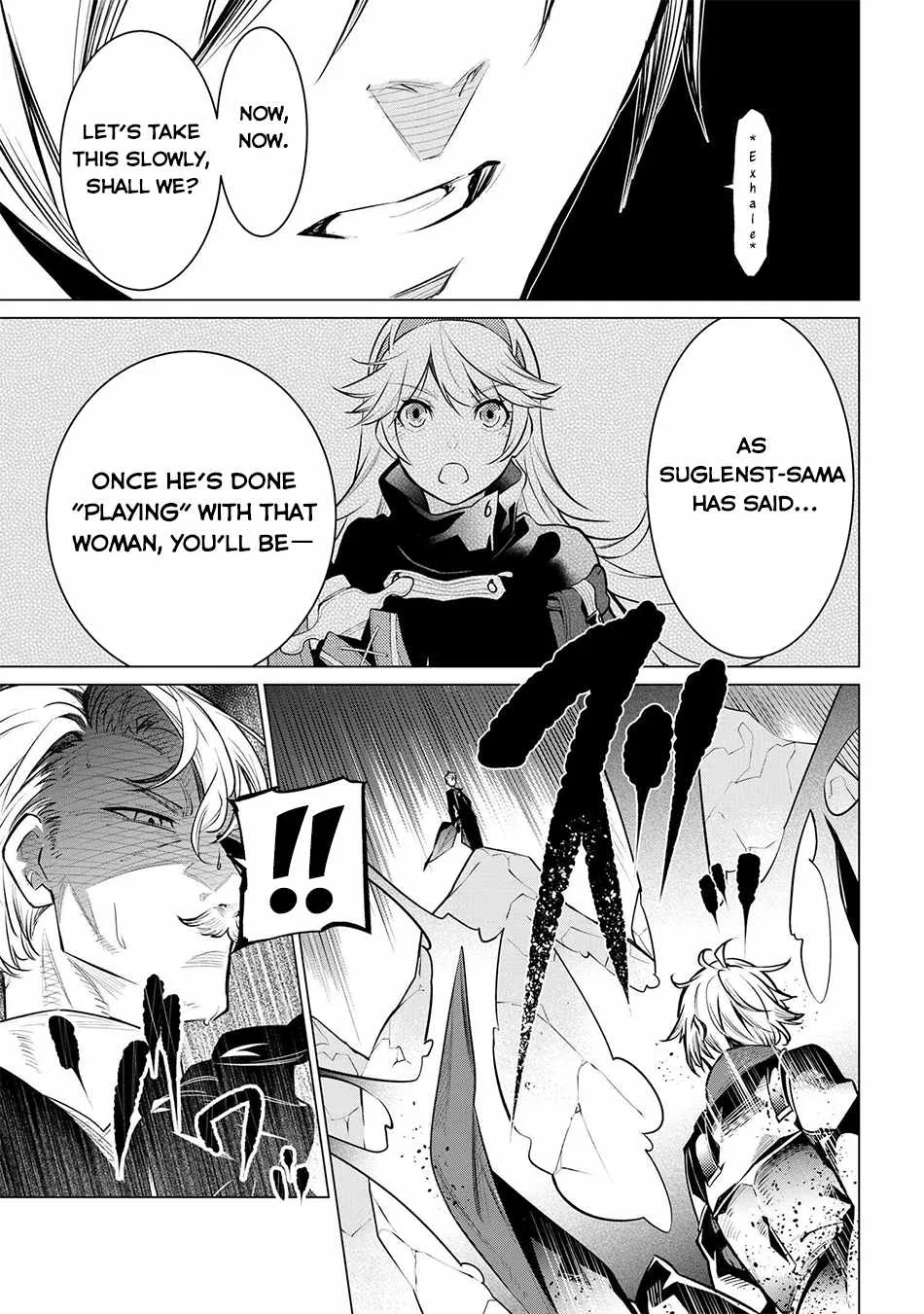 SSS RANK DUNGEON DE KNIFE ICHIHON TEWATASARE TSUIHOU SARETA HAKUMA DOUSHI: YGGDRASIL NO NOROI NIYORI JAKUTEN DEARU MARYOKU FUSOKU O KOKUFUKUSHI SEKAI SAIKYOU E TO ITARU Chapter 15 page 33