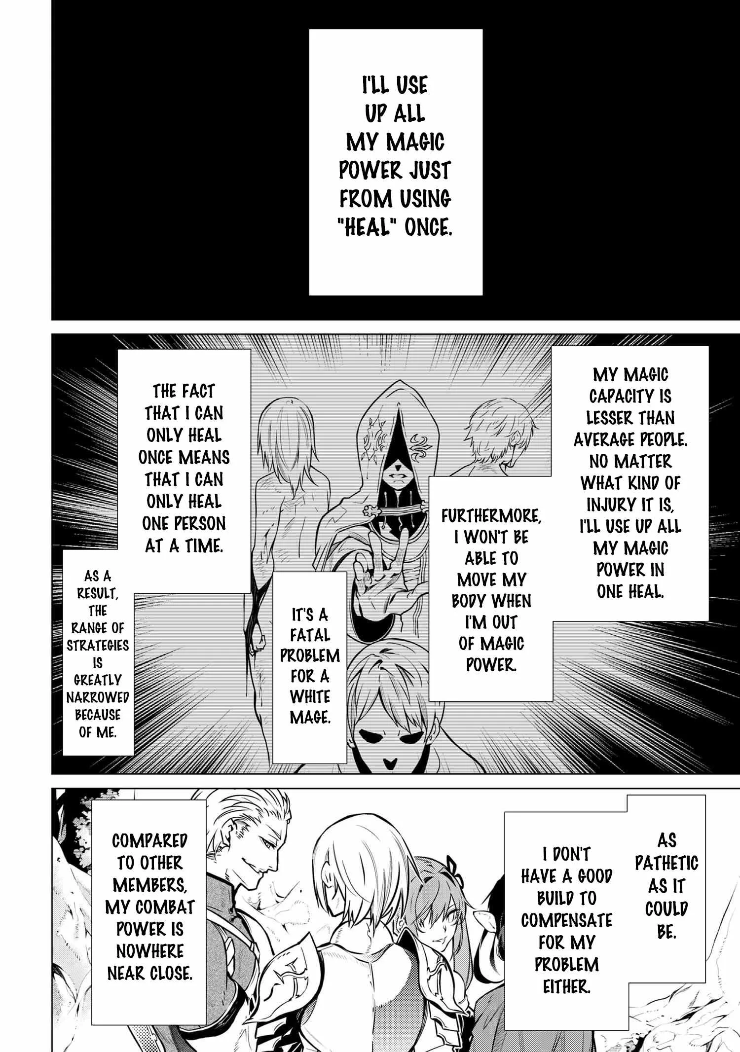 SSS RANK DUNGEON DE KNIFE ICHIHON TEWATASARE TSUIHOU SARETA HAKUMA DOUSHI: YGGDRASIL NO NOROI NIYORI JAKUTEN DEARU MARYOKU FUSOKU O KOKUFUKUSHI SEKAI SAIKYOU E TO ITARU Chapter 1 page 13