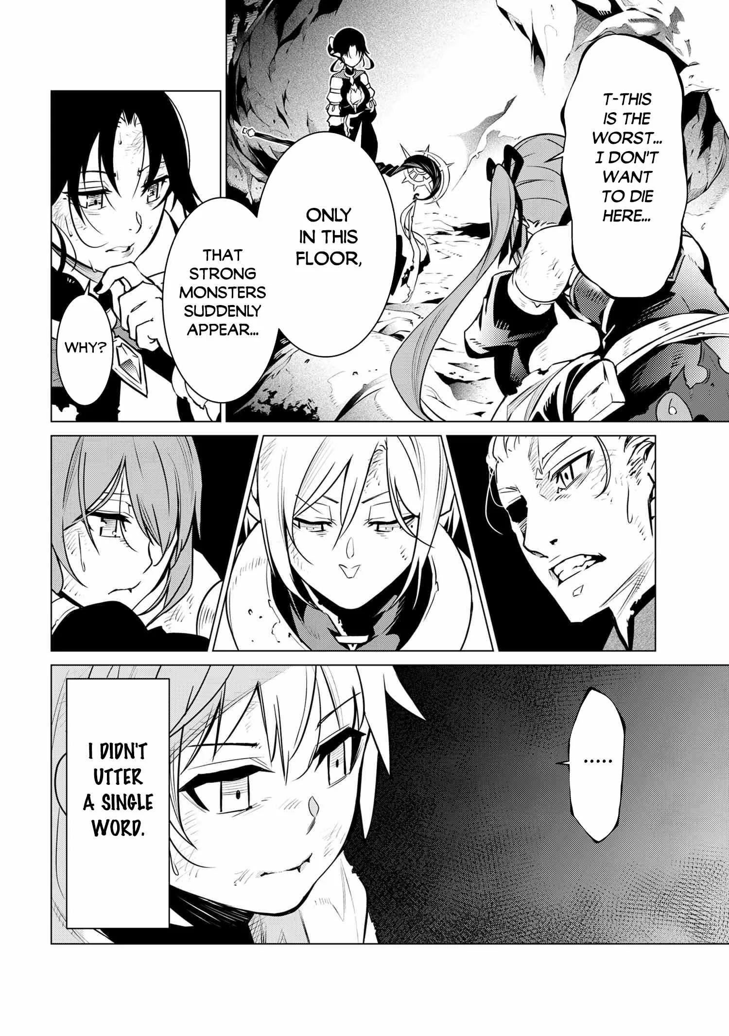 SSS RANK DUNGEON DE KNIFE ICHIHON TEWATASARE TSUIHOU SARETA HAKUMA DOUSHI: YGGDRASIL NO NOROI NIYORI JAKUTEN DEARU MARYOKU FUSOKU O KOKUFUKUSHI SEKAI SAIKYOU E TO ITARU Chapter 1 page 19