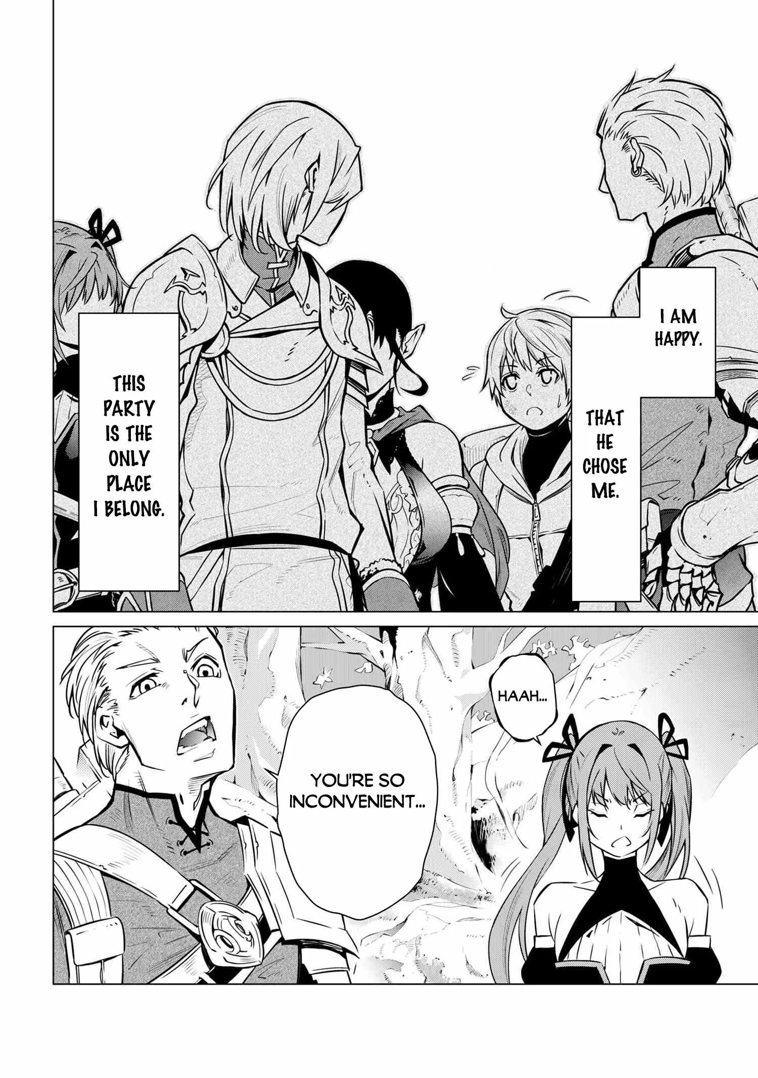 SSS RANK DUNGEON DE KNIFE ICHIHON TEWATASARE TSUIHOU SARETA HAKUMA DOUSHI: YGGDRASIL NO NOROI NIYORI JAKUTEN DEARU MARYOKU FUSOKU O KOKUFUKUSHI SEKAI SAIKYOU E TO ITARU Chapter 1 page 15