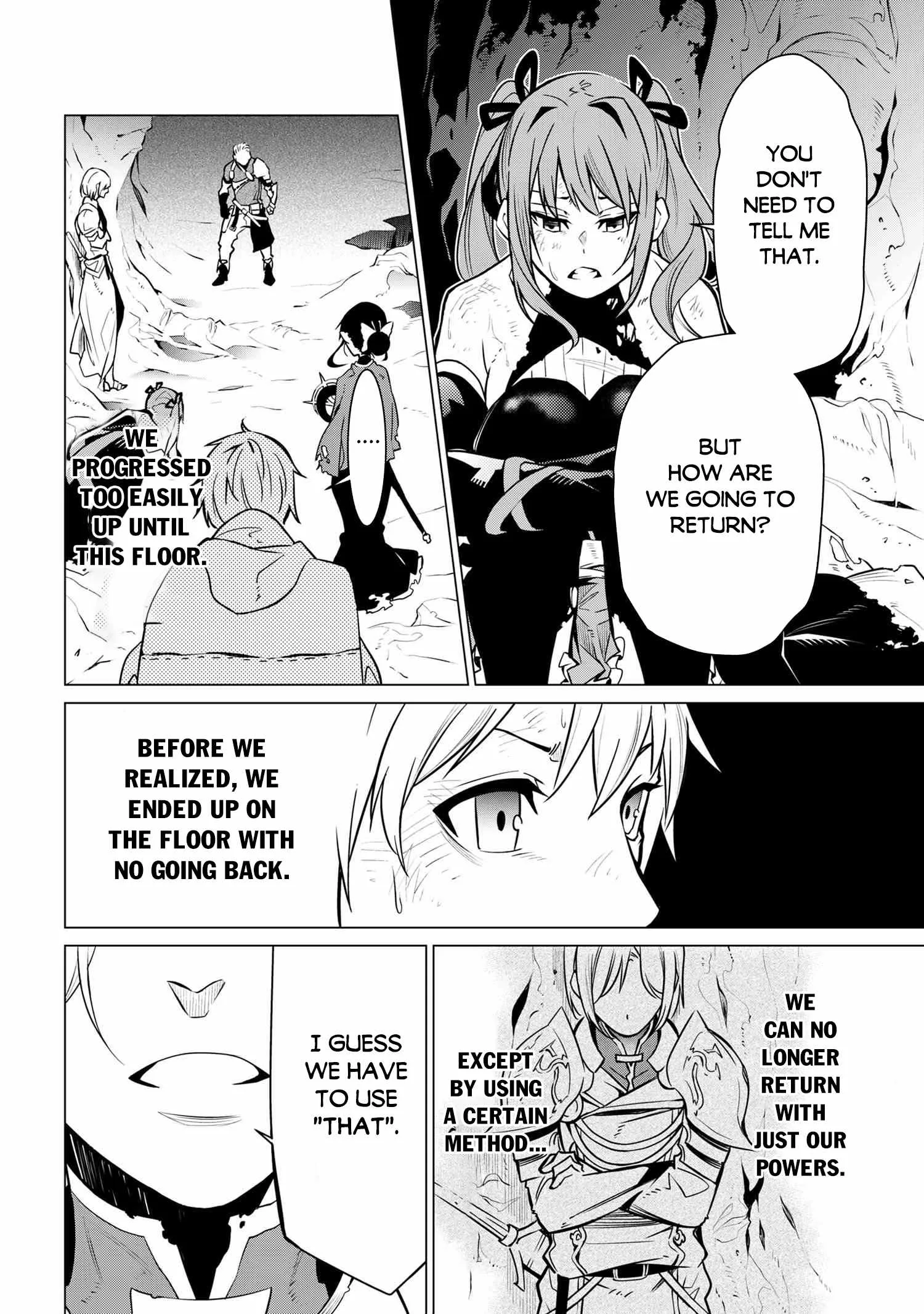 SSS RANK DUNGEON DE KNIFE ICHIHON TEWATASARE TSUIHOU SARETA HAKUMA DOUSHI: YGGDRASIL NO NOROI NIYORI JAKUTEN DEARU MARYOKU FUSOKU O KOKUFUKUSHI SEKAI SAIKYOU E TO ITARU Chapter 1 page 21