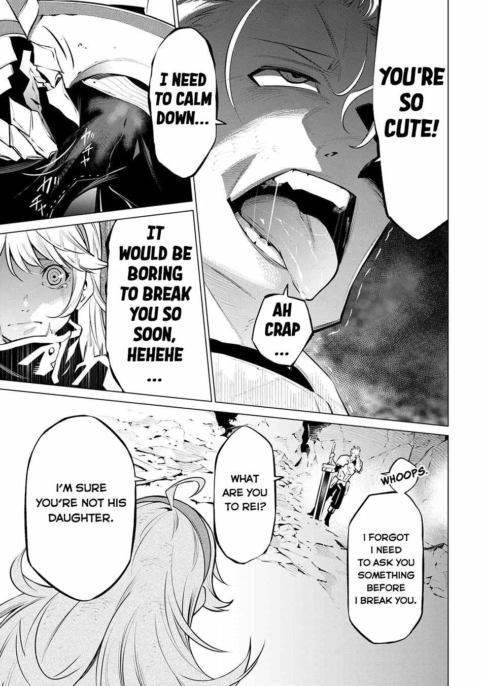 SSS RANK DUNGEON DE KNIFE ICHIHON TEWATASARE TSUIHOU SARETA HAKUMA DOUSHI: YGGDRASIL NO NOROI NIYORI JAKUTEN DEARU MARYOKU FUSOKU O KOKUFUKUSHI SEKAI SAIKYOU E TO ITARU Chapter 16.1 page 4