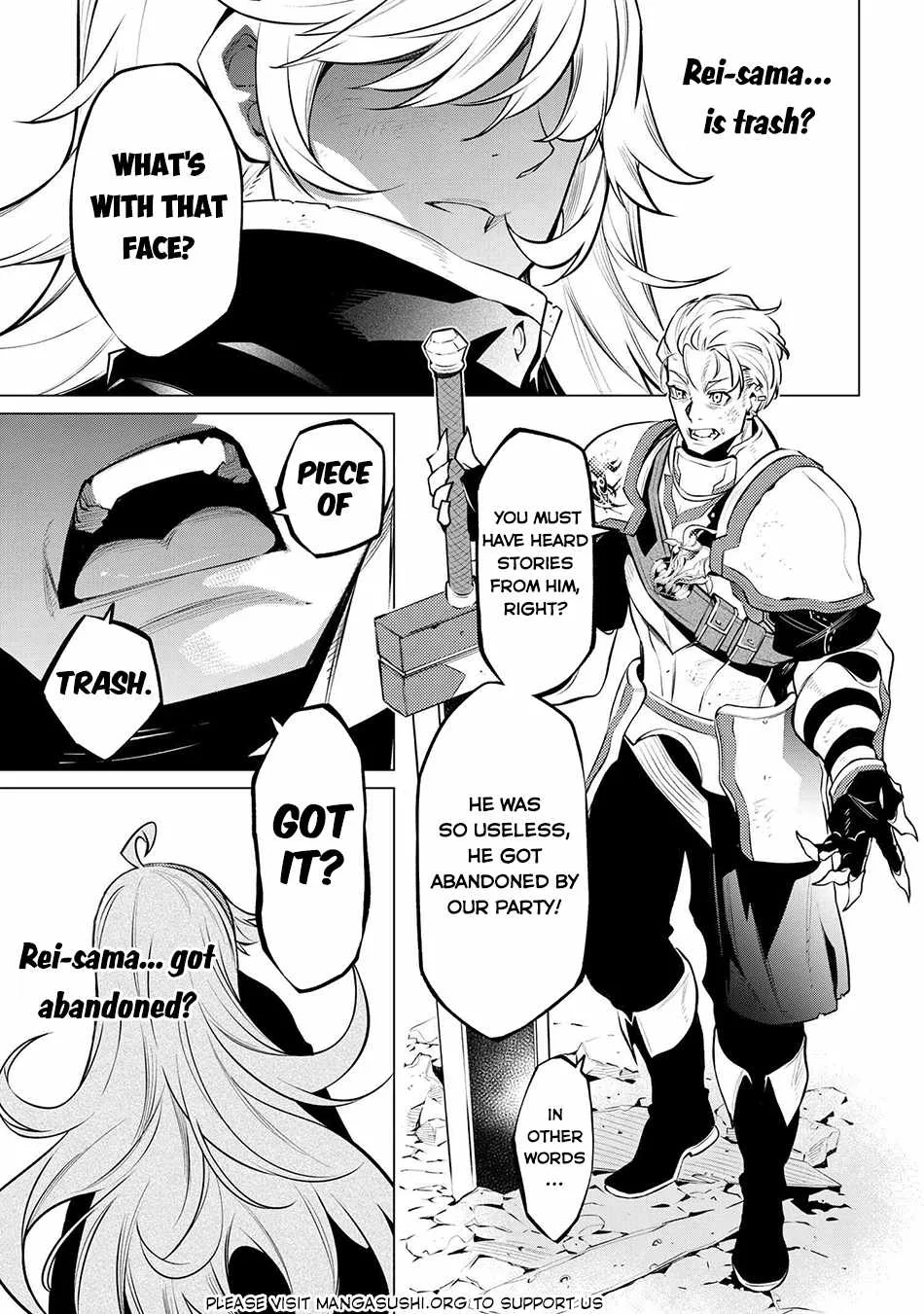 SSS RANK DUNGEON DE KNIFE ICHIHON TEWATASARE TSUIHOU SARETA HAKUMA DOUSHI: YGGDRASIL NO NOROI NIYORI JAKUTEN DEARU MARYOKU FUSOKU O KOKUFUKUSHI SEKAI SAIKYOU E TO ITARU Chapter 16.1 page 6