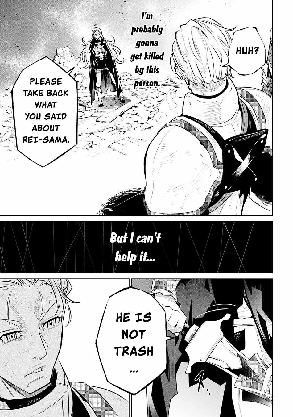 SSS RANK DUNGEON DE KNIFE ICHIHON TEWATASARE TSUIHOU SARETA HAKUMA DOUSHI: YGGDRASIL NO NOROI NIYORI JAKUTEN DEARU MARYOKU FUSOKU O KOKUFUKUSHI SEKAI SAIKYOU E TO ITARU Chapter 16.1 page 8