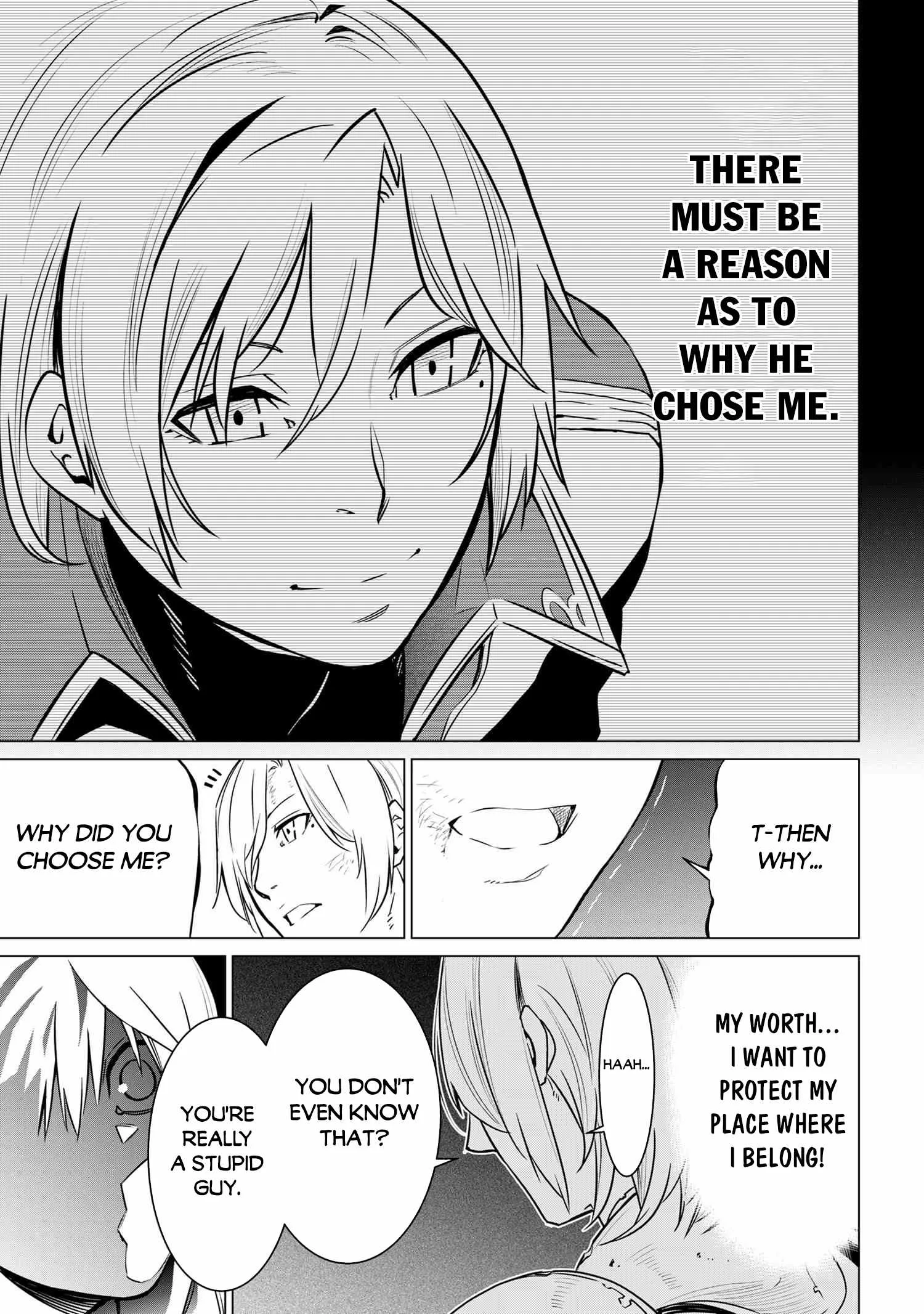 SSS RANK DUNGEON DE KNIFE ICHIHON TEWATASARE TSUIHOU SARETA HAKUMA DOUSHI: YGGDRASIL NO NOROI NIYORI JAKUTEN DEARU MARYOKU FUSOKU O KOKUFUKUSHI SEKAI SAIKYOU E TO ITARU Chapter 1 page 34