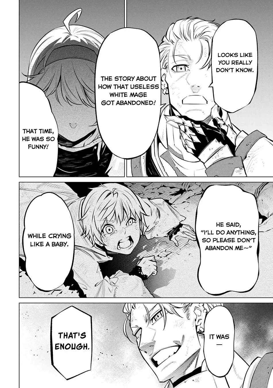 SSS RANK DUNGEON DE KNIFE ICHIHON TEWATASARE TSUIHOU SARETA HAKUMA DOUSHI: YGGDRASIL NO NOROI NIYORI JAKUTEN DEARU MARYOKU FUSOKU O KOKUFUKUSHI SEKAI SAIKYOU E TO ITARU Chapter 16.1 page 7