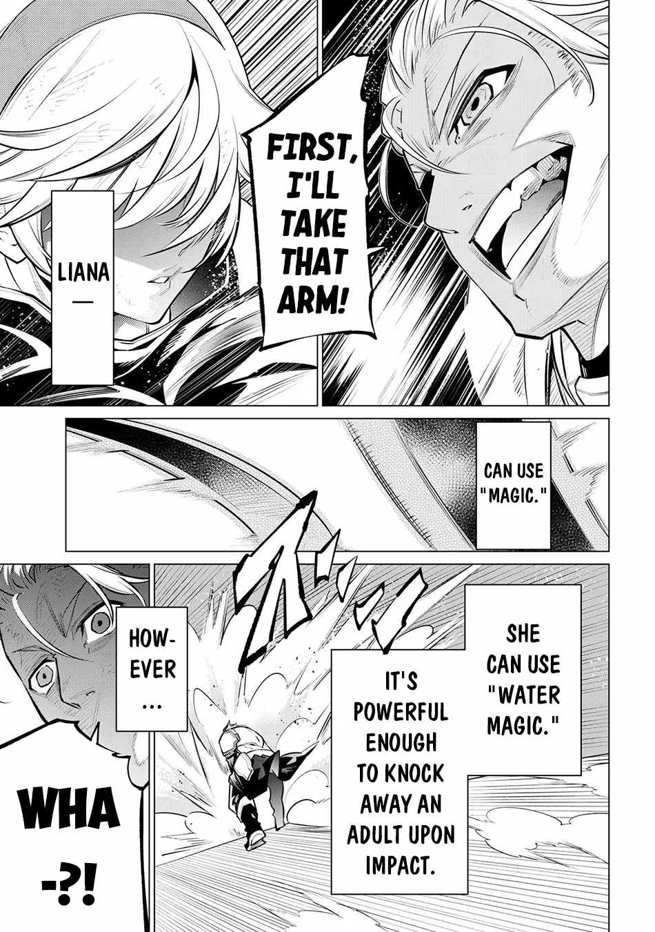 SSS RANK DUNGEON DE KNIFE ICHIHON TEWATASARE TSUIHOU SARETA HAKUMA DOUSHI: YGGDRASIL NO NOROI NIYORI JAKUTEN DEARU MARYOKU FUSOKU O KOKUFUKUSHI SEKAI SAIKYOU E TO ITARU Chapter 16.1 page 14
