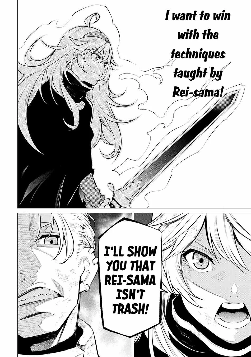 SSS RANK DUNGEON DE KNIFE ICHIHON TEWATASARE TSUIHOU SARETA HAKUMA DOUSHI: YGGDRASIL NO NOROI NIYORI JAKUTEN DEARU MARYOKU FUSOKU O KOKUFUKUSHI SEKAI SAIKYOU E TO ITARU Chapter 16.1 page 17