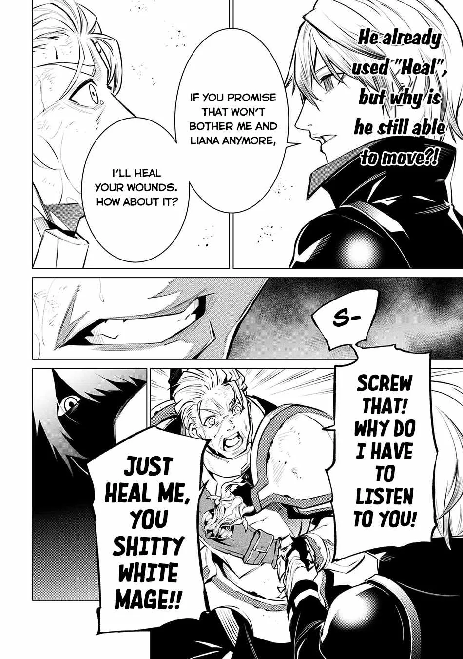 SSS RANK DUNGEON DE KNIFE ICHIHON TEWATASARE TSUIHOU SARETA HAKUMA DOUSHI: YGGDRASIL NO NOROI NIYORI JAKUTEN DEARU MARYOKU FUSOKU O KOKUFUKUSHI SEKAI SAIKYOU E TO ITARU Chapter 16.2 page 19