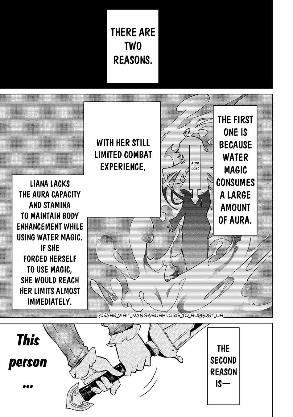 SSS RANK DUNGEON DE KNIFE ICHIHON TEWATASARE TSUIHOU SARETA HAKUMA DOUSHI: YGGDRASIL NO NOROI NIYORI JAKUTEN DEARU MARYOKU FUSOKU O KOKUFUKUSHI SEKAI SAIKYOU E TO ITARU Chapter 16.1 page 16