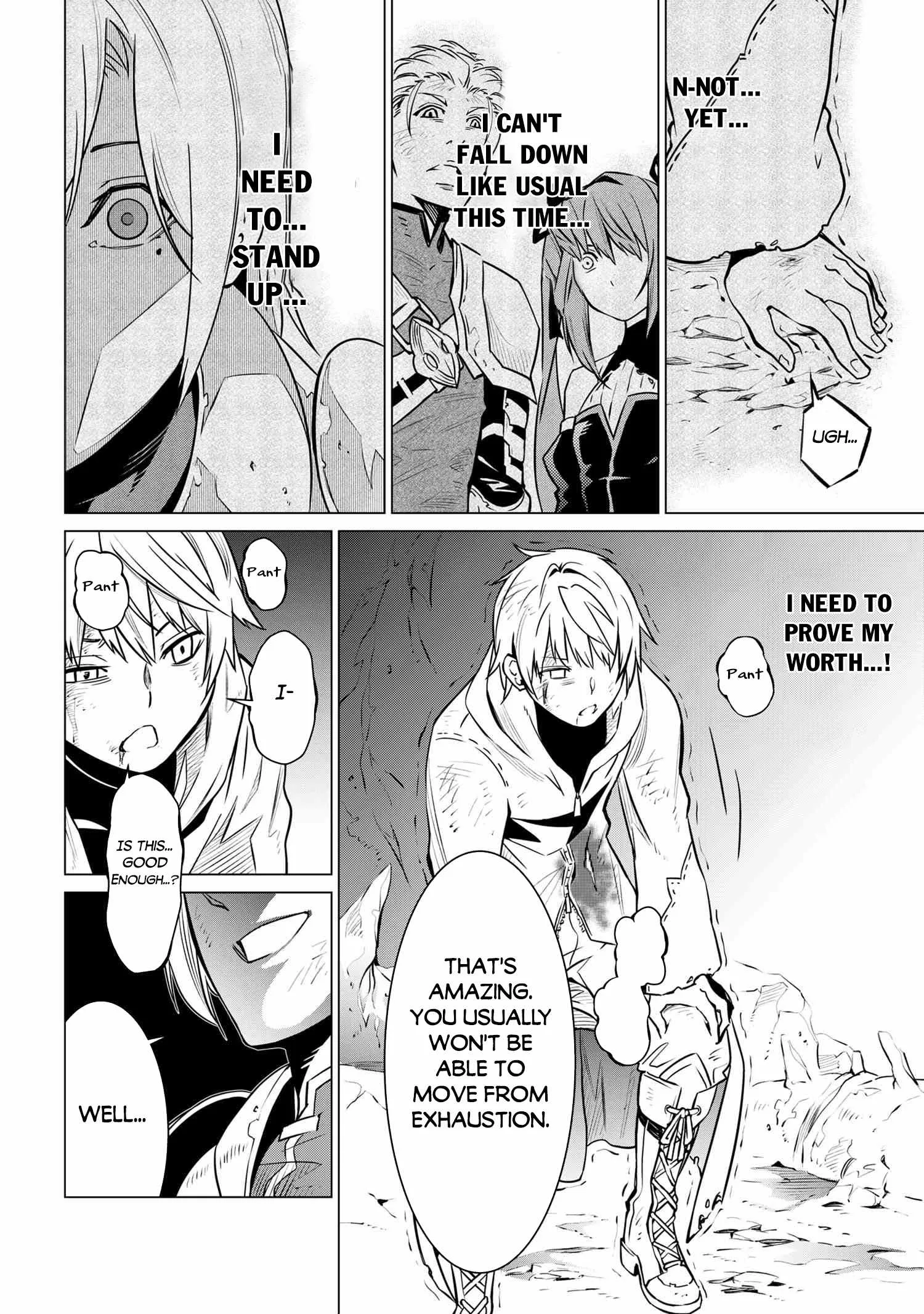 SSS RANK DUNGEON DE KNIFE ICHIHON TEWATASARE TSUIHOU SARETA HAKUMA DOUSHI: YGGDRASIL NO NOROI NIYORI JAKUTEN DEARU MARYOKU FUSOKU O KOKUFUKUSHI SEKAI SAIKYOU E TO ITARU Chapter 1 page 43