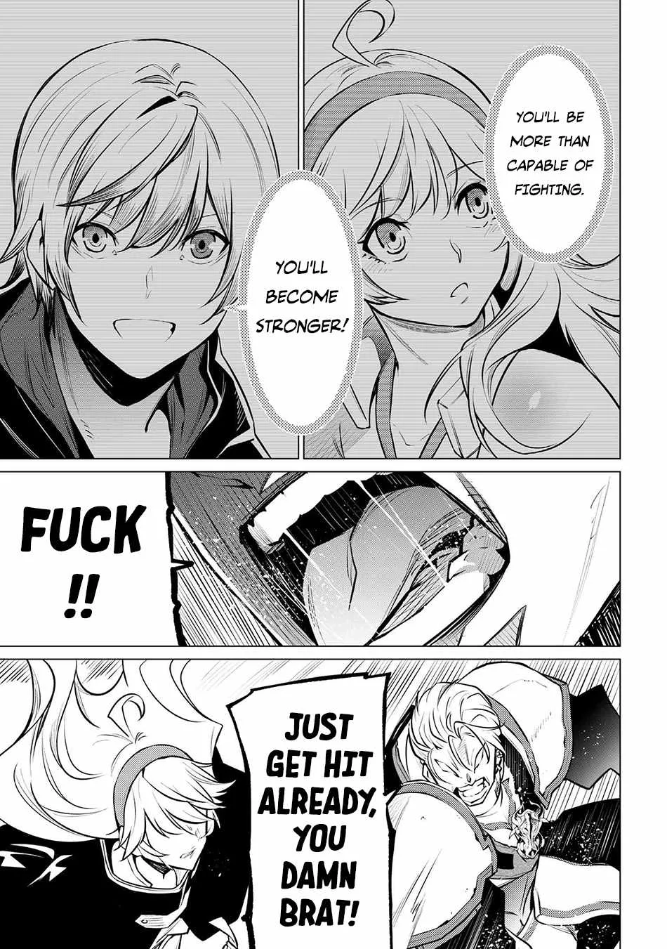 SSS RANK DUNGEON DE KNIFE ICHIHON TEWATASARE TSUIHOU SARETA HAKUMA DOUSHI: YGGDRASIL NO NOROI NIYORI JAKUTEN DEARU MARYOKU FUSOKU O KOKUFUKUSHI SEKAI SAIKYOU E TO ITARU Chapter 16.1 page 22