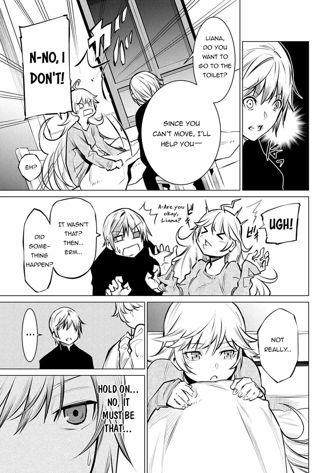 SSS RANK DUNGEON DE KNIFE ICHIHON TEWATASARE TSUIHOU SARETA HAKUMA DOUSHI: YGGDRASIL NO NOROI NIYORI JAKUTEN DEARU MARYOKU FUSOKU O KOKUFUKUSHI SEKAI SAIKYOU E TO ITARU Chapter 17.1 page 10