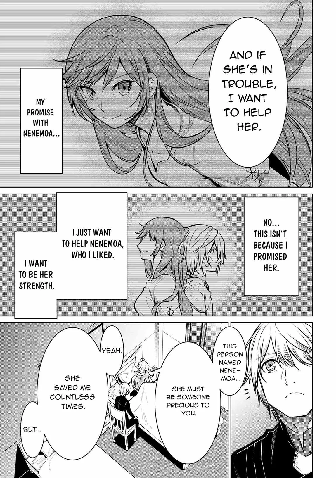 SSS RANK DUNGEON DE KNIFE ICHIHON TEWATASARE TSUIHOU SARETA HAKUMA DOUSHI: YGGDRASIL NO NOROI NIYORI JAKUTEN DEARU MARYOKU FUSOKU O KOKUFUKUSHI SEKAI SAIKYOU E TO ITARU Chapter 17.2 page 6