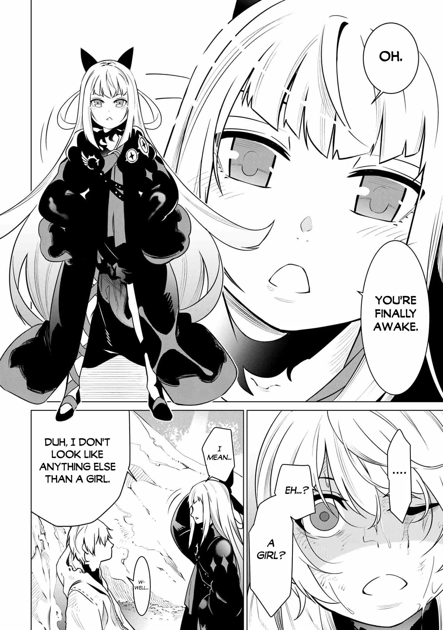 SSS RANK DUNGEON DE KNIFE ICHIHON TEWATASARE TSUIHOU SARETA HAKUMA DOUSHI: YGGDRASIL NO NOROI NIYORI JAKUTEN DEARU MARYOKU FUSOKU O KOKUFUKUSHI SEKAI SAIKYOU E TO ITARU Chapter 1 page 51