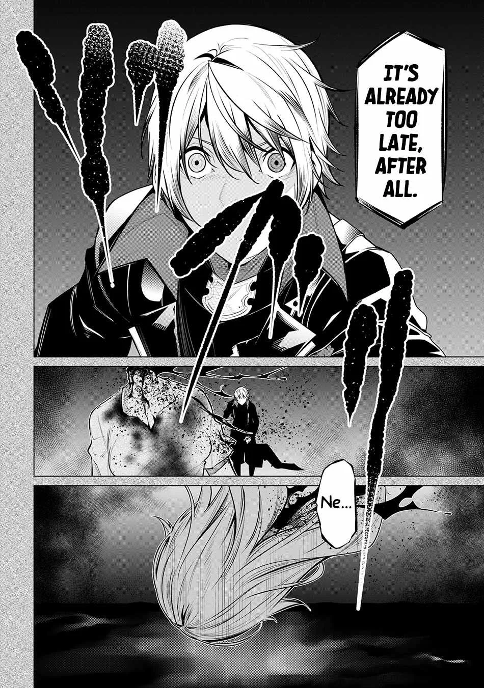SSS RANK DUNGEON DE KNIFE ICHIHON TEWATASARE TSUIHOU SARETA HAKUMA DOUSHI: YGGDRASIL NO NOROI NIYORI JAKUTEN DEARU MARYOKU FUSOKU O KOKUFUKUSHI SEKAI SAIKYOU E TO ITARU Chapter 18.1 page 9