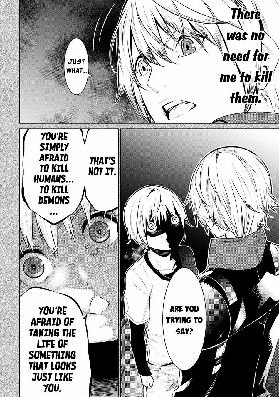 SSS RANK DUNGEON DE KNIFE ICHIHON TEWATASARE TSUIHOU SARETA HAKUMA DOUSHI: YGGDRASIL NO NOROI NIYORI JAKUTEN DEARU MARYOKU FUSOKU O KOKUFUKUSHI SEKAI SAIKYOU E TO ITARU Chapter 18.1 page 7