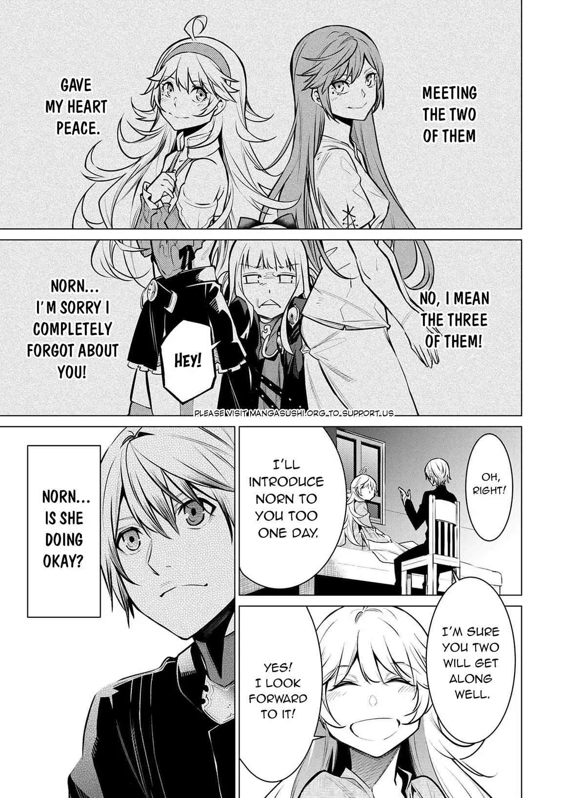 SSS RANK DUNGEON DE KNIFE ICHIHON TEWATASARE TSUIHOU SARETA HAKUMA DOUSHI: YGGDRASIL NO NOROI NIYORI JAKUTEN DEARU MARYOKU FUSOKU O KOKUFUKUSHI SEKAI SAIKYOU E TO ITARU Chapter 17.2 page 8