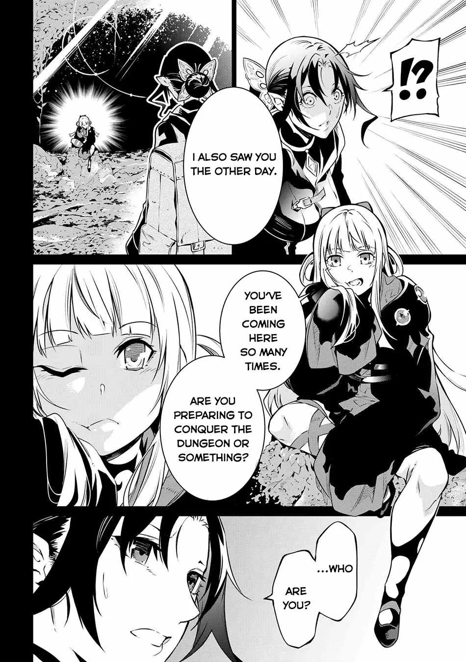 SSS RANK DUNGEON DE KNIFE ICHIHON TEWATASARE TSUIHOU SARETA HAKUMA DOUSHI: YGGDRASIL NO NOROI NIYORI JAKUTEN DEARU MARYOKU FUSOKU O KOKUFUKUSHI SEKAI SAIKYOU E TO ITARU Chapter 7.1 page 7