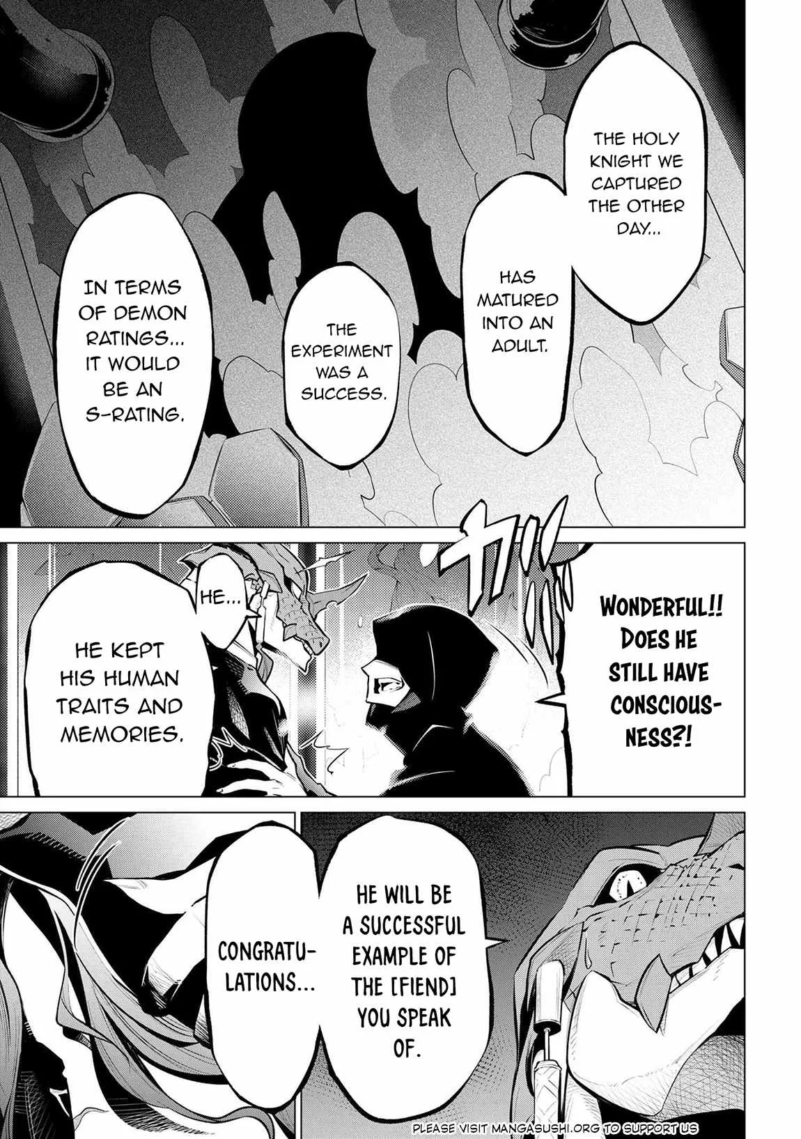 SSS RANK DUNGEON DE KNIFE ICHIHON TEWATASARE TSUIHOU SARETA HAKUMA DOUSHI: YGGDRASIL NO NOROI NIYORI JAKUTEN DEARU MARYOKU FUSOKU O KOKUFUKUSHI SEKAI SAIKYOU E TO ITARU Chapter 17.2 page 20