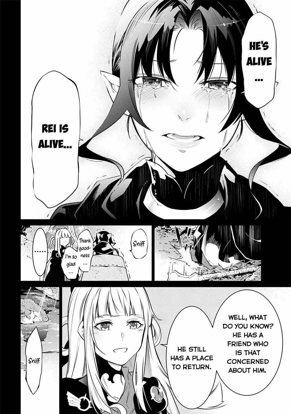 SSS RANK DUNGEON DE KNIFE ICHIHON TEWATASARE TSUIHOU SARETA HAKUMA DOUSHI: YGGDRASIL NO NOROI NIYORI JAKUTEN DEARU MARYOKU FUSOKU O KOKUFUKUSHI SEKAI SAIKYOU E TO ITARU Chapter 7.1 page 13