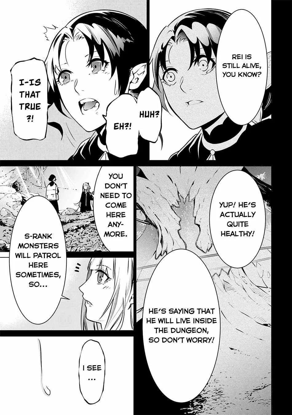 SSS RANK DUNGEON DE KNIFE ICHIHON TEWATASARE TSUIHOU SARETA HAKUMA DOUSHI: YGGDRASIL NO NOROI NIYORI JAKUTEN DEARU MARYOKU FUSOKU O KOKUFUKUSHI SEKAI SAIKYOU E TO ITARU Chapter 7.1 page 12