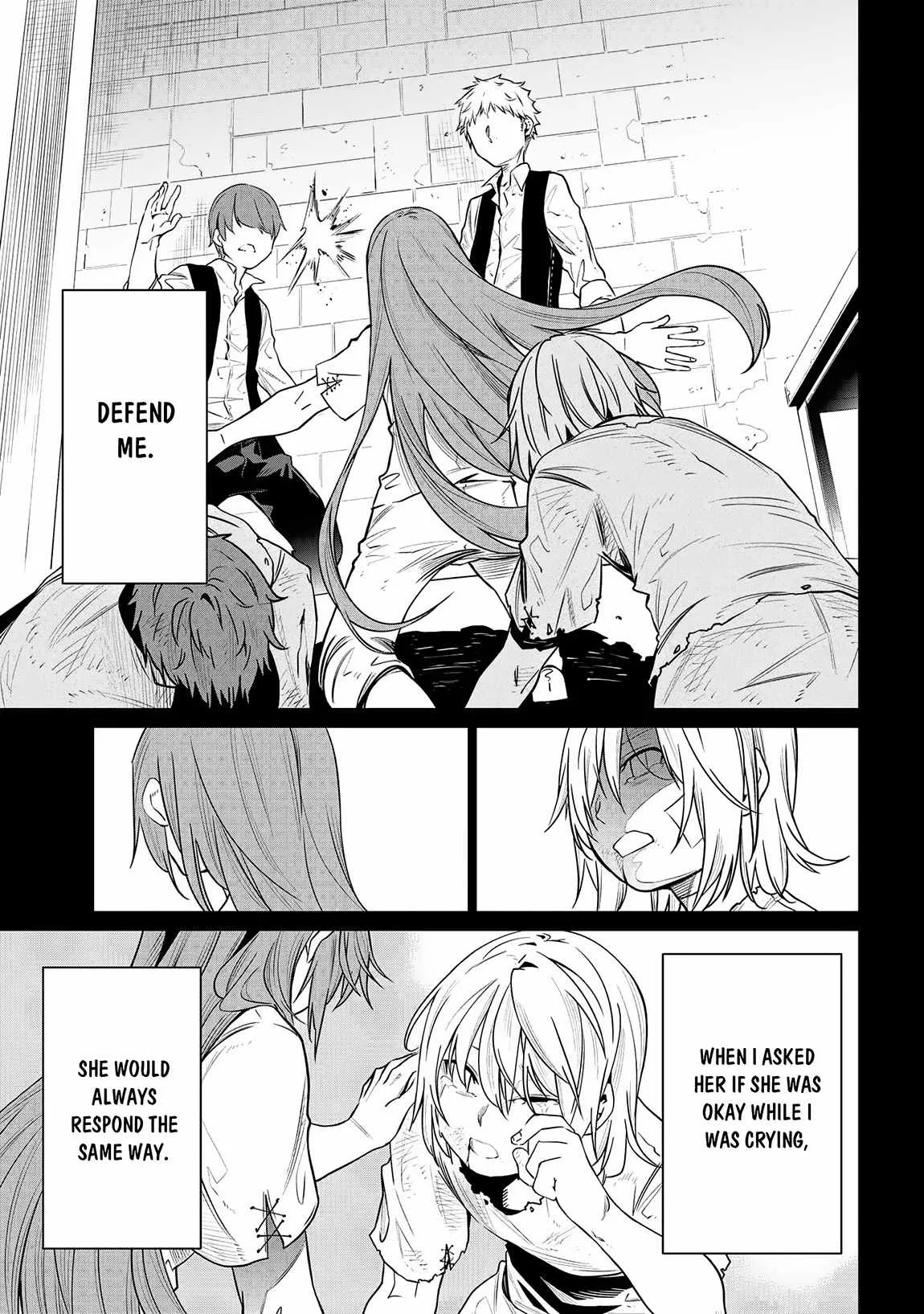 SSS RANK DUNGEON DE KNIFE ICHIHON TEWATASARE TSUIHOU SARETA HAKUMA DOUSHI: YGGDRASIL NO NOROI NIYORI JAKUTEN DEARU MARYOKU FUSOKU O KOKUFUKUSHI SEKAI SAIKYOU E TO ITARU Chapter 3.1 page 4