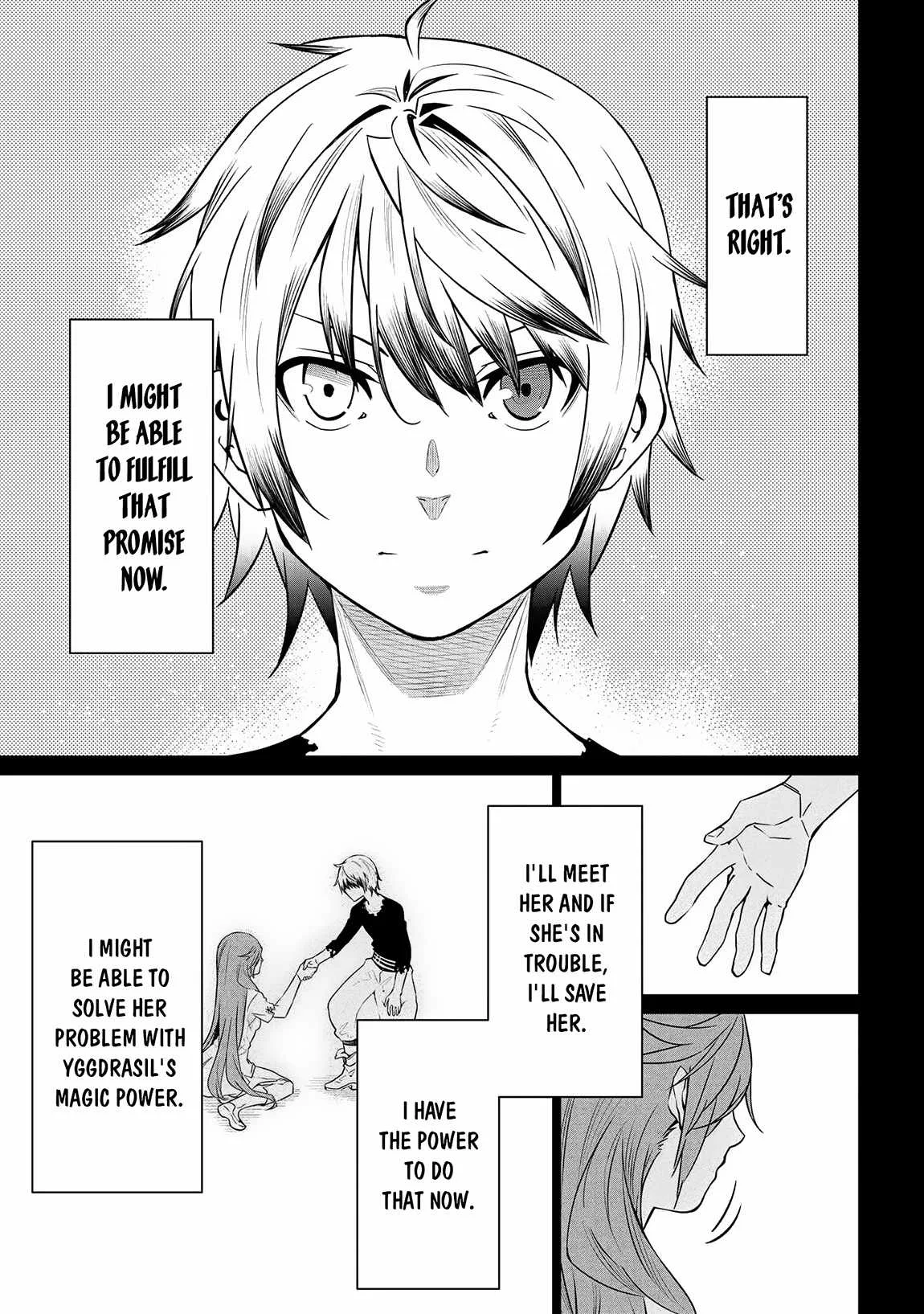 SSS RANK DUNGEON DE KNIFE ICHIHON TEWATASARE TSUIHOU SARETA HAKUMA DOUSHI: YGGDRASIL NO NOROI NIYORI JAKUTEN DEARU MARYOKU FUSOKU O KOKUFUKUSHI SEKAI SAIKYOU E TO ITARU Chapter 3.1 page 7