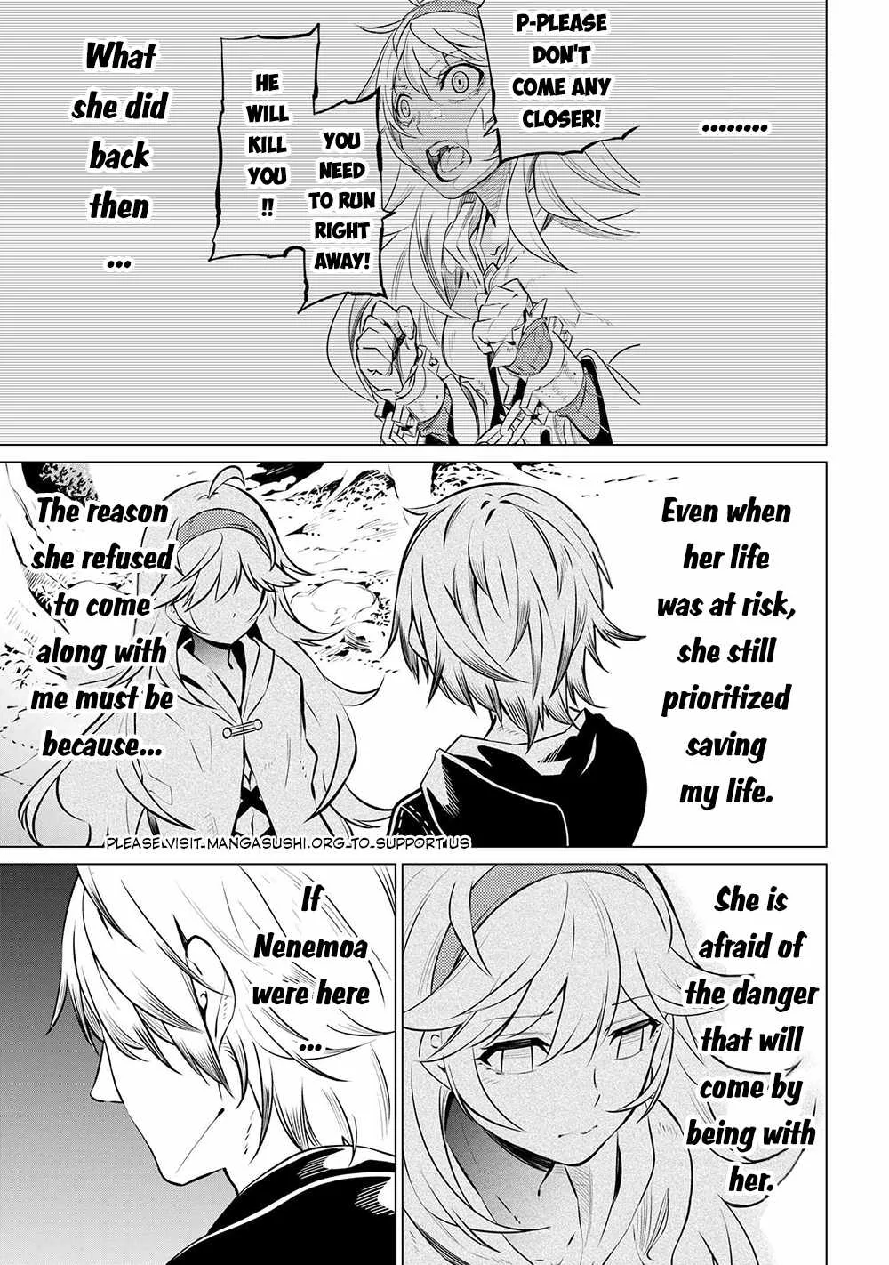SSS RANK DUNGEON DE KNIFE ICHIHON TEWATASARE TSUIHOU SARETA HAKUMA DOUSHI: YGGDRASIL NO NOROI NIYORI JAKUTEN DEARU MARYOKU FUSOKU O KOKUFUKUSHI SEKAI SAIKYOU E TO ITARU Chapter 5.1 page 10