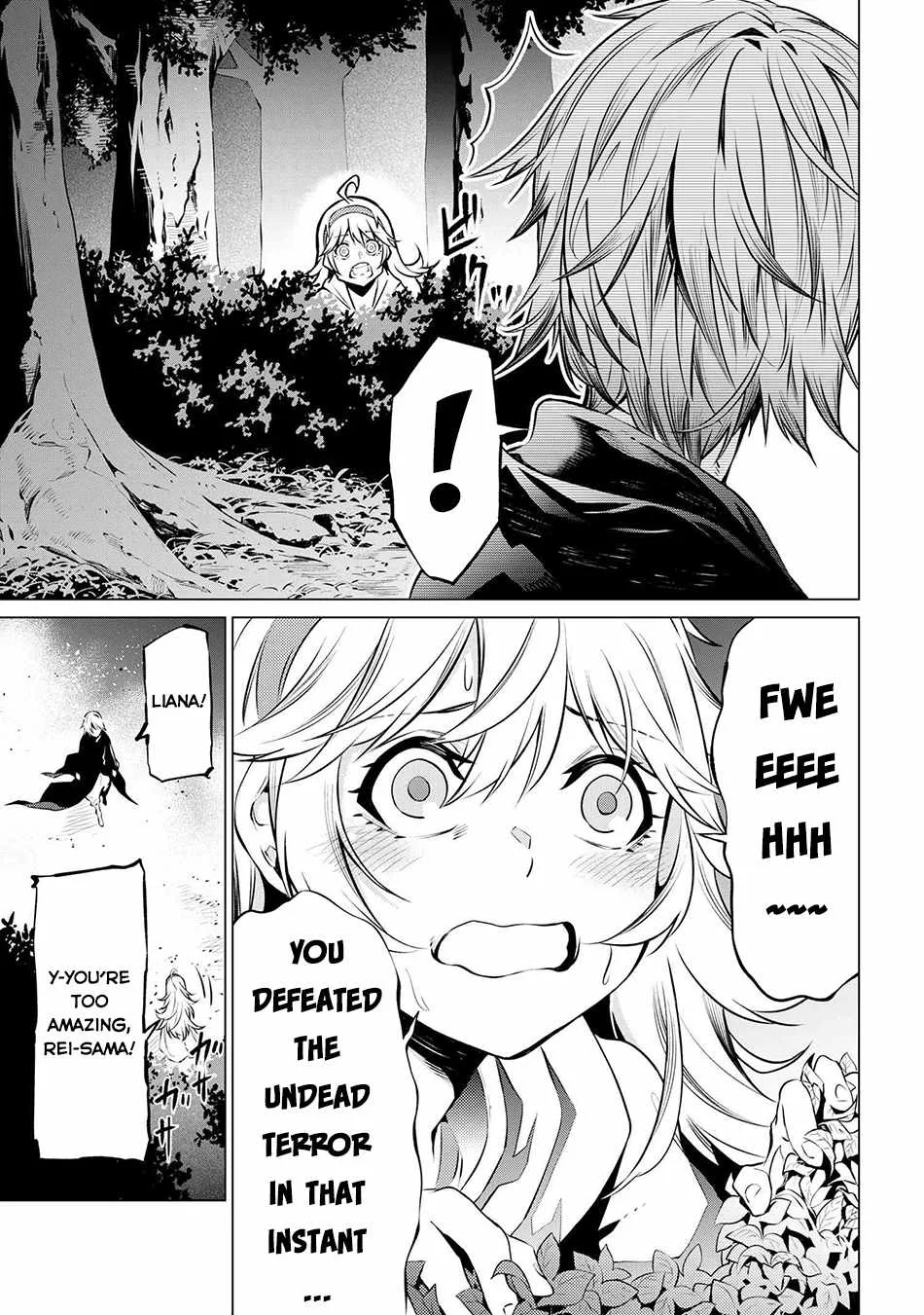 SSS RANK DUNGEON DE KNIFE ICHIHON TEWATASARE TSUIHOU SARETA HAKUMA DOUSHI: YGGDRASIL NO NOROI NIYORI JAKUTEN DEARU MARYOKU FUSOKU O KOKUFUKUSHI SEKAI SAIKYOU E TO ITARU Chapter 8.2 page 3