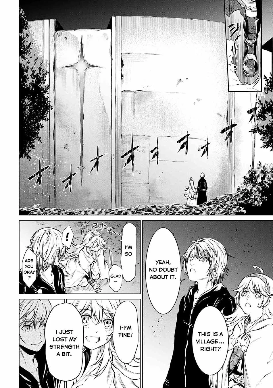 SSS RANK DUNGEON DE KNIFE ICHIHON TEWATASARE TSUIHOU SARETA HAKUMA DOUSHI: YGGDRASIL NO NOROI NIYORI JAKUTEN DEARU MARYOKU FUSOKU O KOKUFUKUSHI SEKAI SAIKYOU E TO ITARU Chapter 8.2 page 8