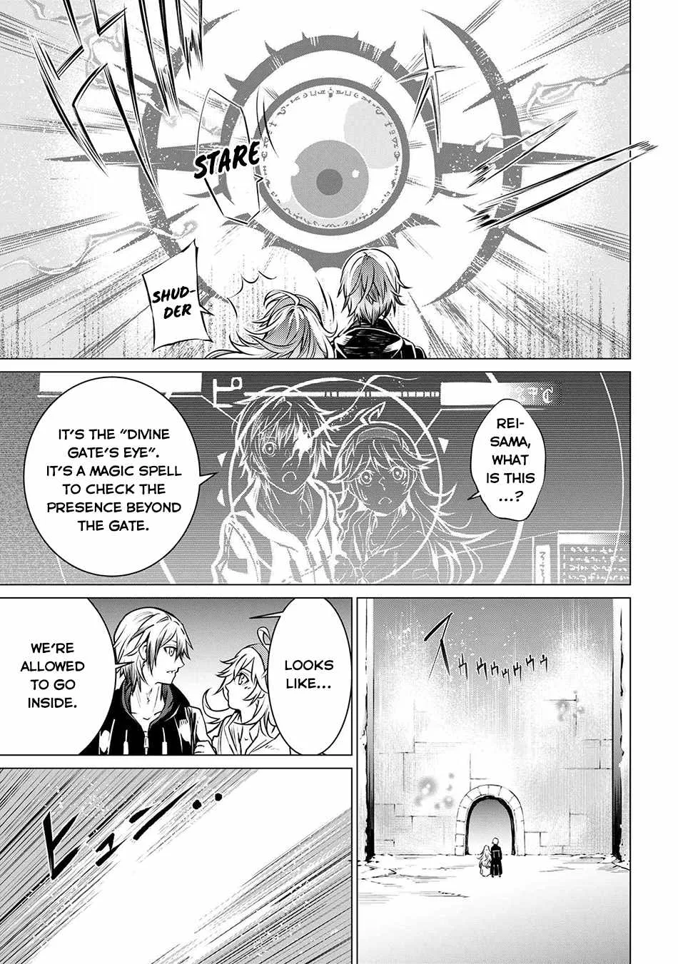 SSS RANK DUNGEON DE KNIFE ICHIHON TEWATASARE TSUIHOU SARETA HAKUMA DOUSHI: YGGDRASIL NO NOROI NIYORI JAKUTEN DEARU MARYOKU FUSOKU O KOKUFUKUSHI SEKAI SAIKYOU E TO ITARU Chapter 8.2 page 13