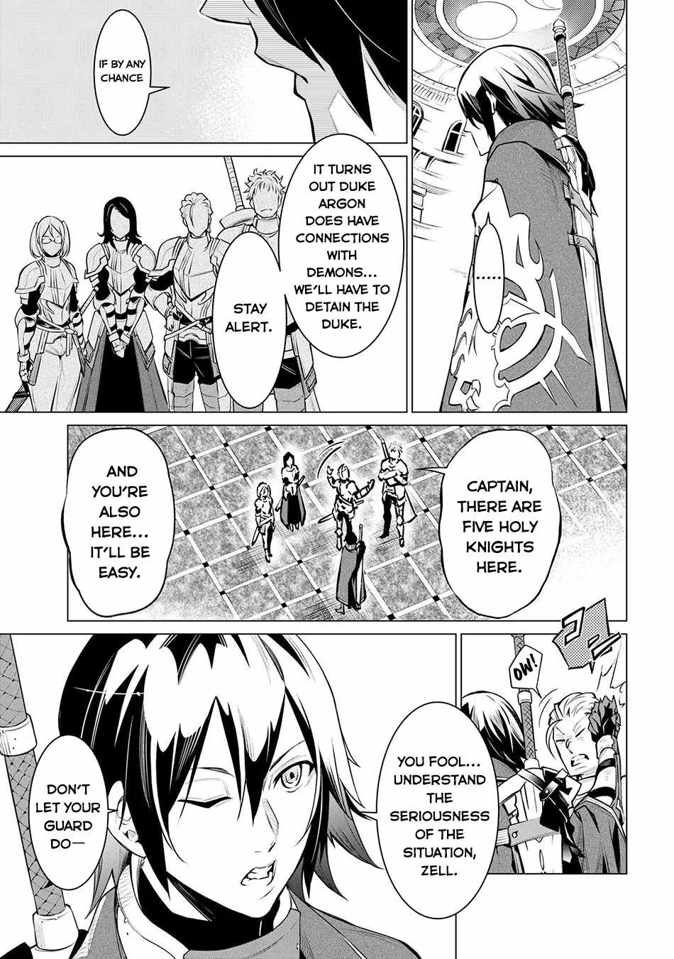 SSS RANK DUNGEON DE KNIFE ICHIHON TEWATASARE TSUIHOU SARETA HAKUMA DOUSHI: YGGDRASIL NO NOROI NIYORI JAKUTEN DEARU MARYOKU FUSOKU O KOKUFUKUSHI SEKAI SAIKYOU E TO ITARU Chapter 18.2 page 6