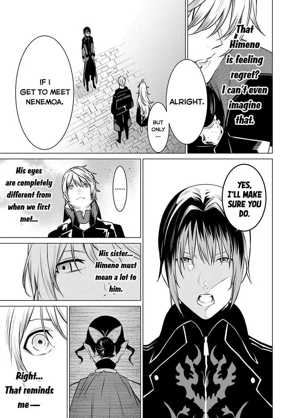 SSS RANK DUNGEON DE KNIFE ICHIHON TEWATASARE TSUIHOU SARETA HAKUMA DOUSHI: YGGDRASIL NO NOROI NIYORI JAKUTEN DEARU MARYOKU FUSOKU O KOKUFUKUSHI SEKAI SAIKYOU E TO ITARU Chapter 19.1 page 14