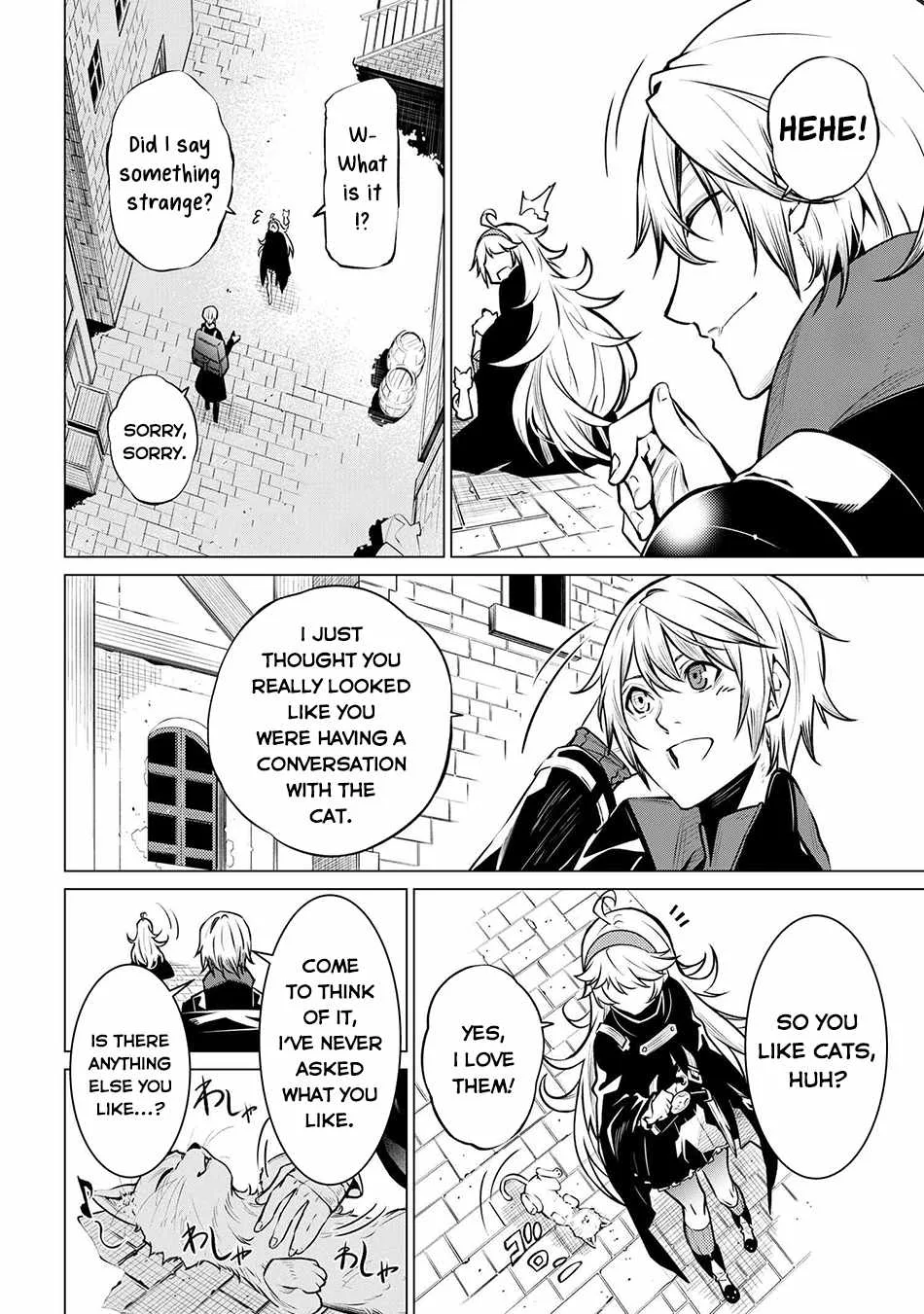 SSS RANK DUNGEON DE KNIFE ICHIHON TEWATASARE TSUIHOU SARETA HAKUMA DOUSHI: YGGDRASIL NO NOROI NIYORI JAKUTEN DEARU MARYOKU FUSOKU O KOKUFUKUSHI SEKAI SAIKYOU E TO ITARU Chapter 19.2 page 3