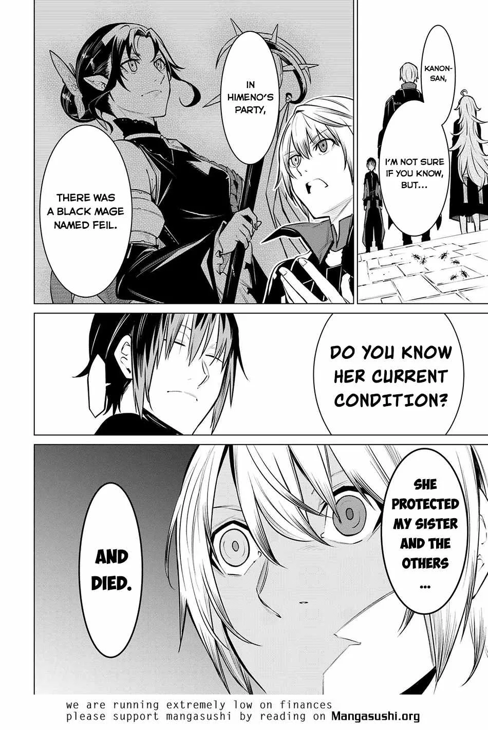SSS RANK DUNGEON DE KNIFE ICHIHON TEWATASARE TSUIHOU SARETA HAKUMA DOUSHI: YGGDRASIL NO NOROI NIYORI JAKUTEN DEARU MARYOKU FUSOKU O KOKUFUKUSHI SEKAI SAIKYOU E TO ITARU Chapter 19.1 page 15
