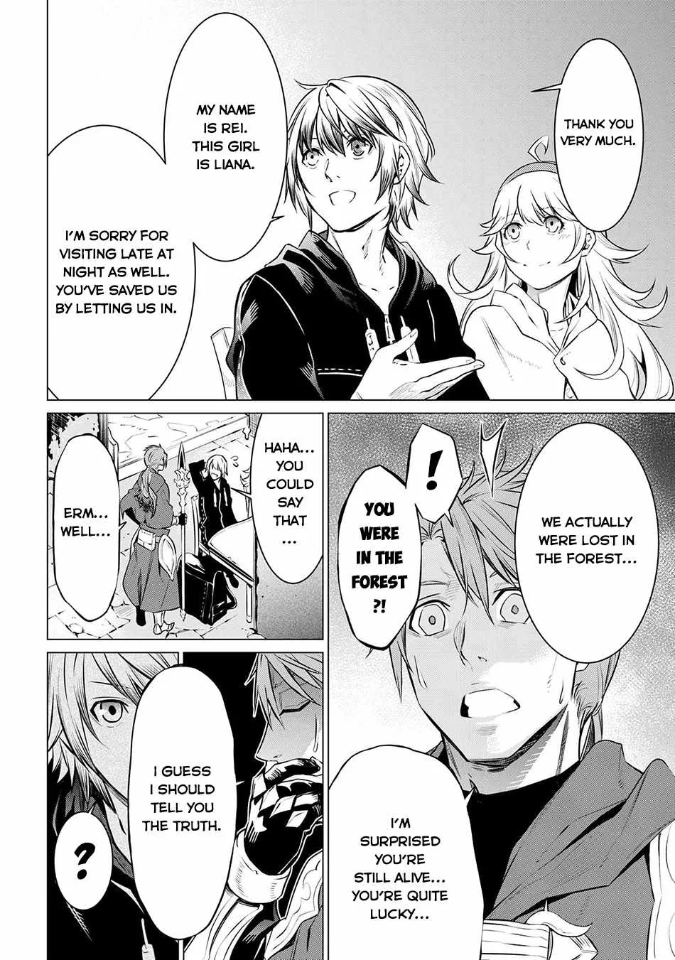 SSS RANK DUNGEON DE KNIFE ICHIHON TEWATASARE TSUIHOU SARETA HAKUMA DOUSHI: YGGDRASIL NO NOROI NIYORI JAKUTEN DEARU MARYOKU FUSOKU O KOKUFUKUSHI SEKAI SAIKYOU E TO ITARU Chapter 8.2 page 18