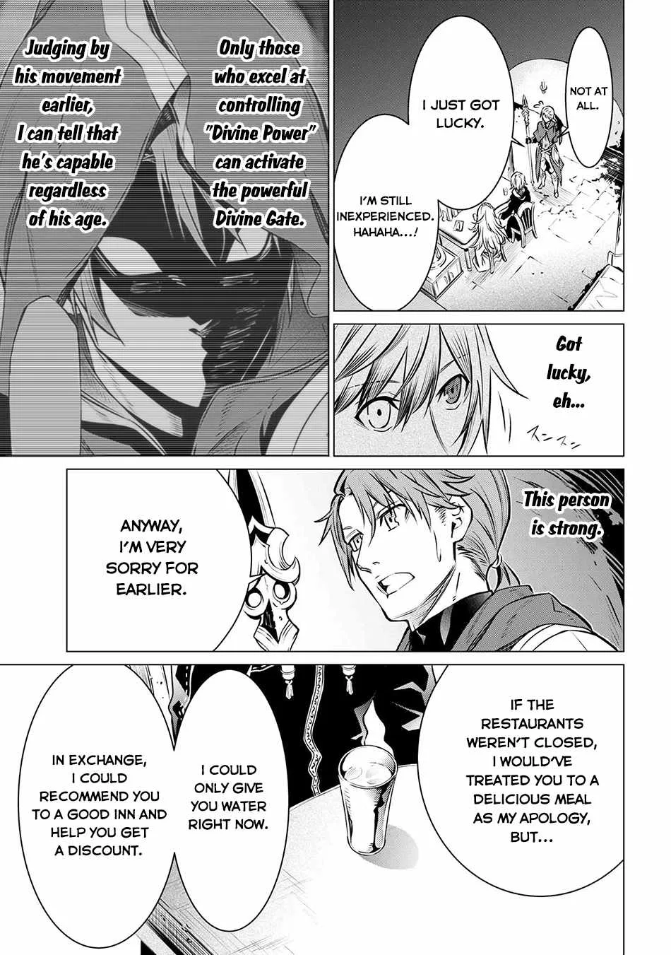 SSS RANK DUNGEON DE KNIFE ICHIHON TEWATASARE TSUIHOU SARETA HAKUMA DOUSHI: YGGDRASIL NO NOROI NIYORI JAKUTEN DEARU MARYOKU FUSOKU O KOKUFUKUSHI SEKAI SAIKYOU E TO ITARU Chapter 8.2 page 17