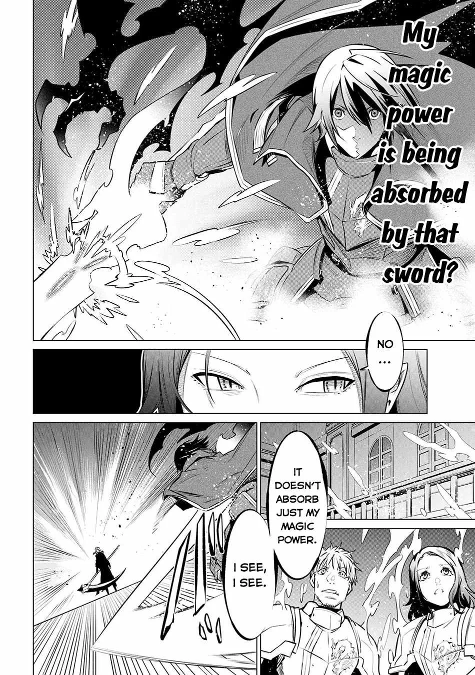 SSS RANK DUNGEON DE KNIFE ICHIHON TEWATASARE TSUIHOU SARETA HAKUMA DOUSHI: YGGDRASIL NO NOROI NIYORI JAKUTEN DEARU MARYOKU FUSOKU O KOKUFUKUSHI SEKAI SAIKYOU E TO ITARU Chapter 18.2 page 18