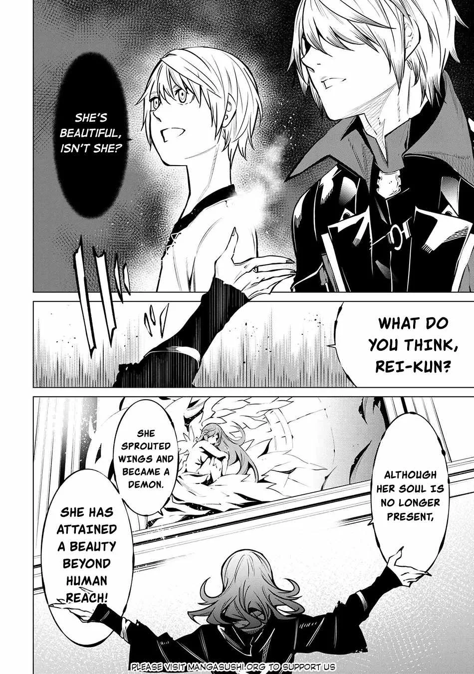 SSS RANK DUNGEON DE KNIFE ICHIHON TEWATASARE TSUIHOU SARETA HAKUMA DOUSHI: YGGDRASIL NO NOROI NIYORI JAKUTEN DEARU MARYOKU FUSOKU O KOKUFUKUSHI SEKAI SAIKYOU E TO ITARU Chapter 20.1 page 8