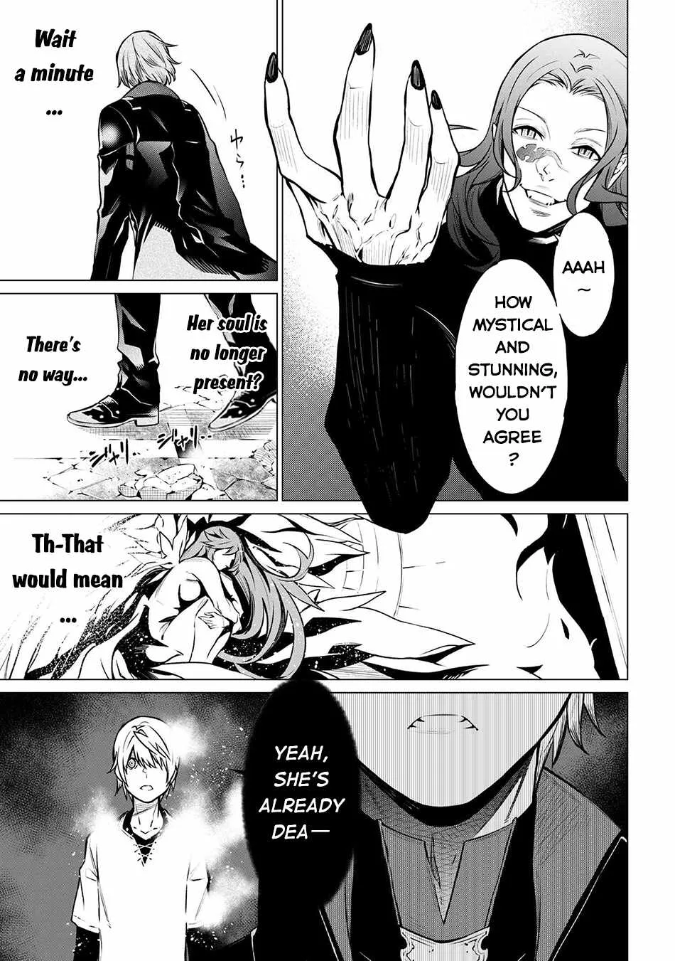 SSS RANK DUNGEON DE KNIFE ICHIHON TEWATASARE TSUIHOU SARETA HAKUMA DOUSHI: YGGDRASIL NO NOROI NIYORI JAKUTEN DEARU MARYOKU FUSOKU O KOKUFUKUSHI SEKAI SAIKYOU E TO ITARU Chapter 20.1 page 9