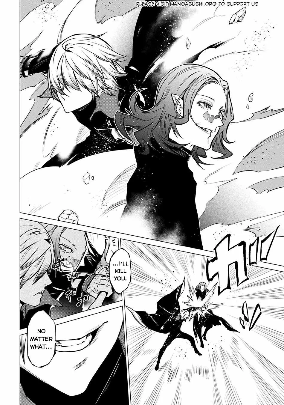 SSS RANK DUNGEON DE KNIFE ICHIHON TEWATASARE TSUIHOU SARETA HAKUMA DOUSHI: YGGDRASIL NO NOROI NIYORI JAKUTEN DEARU MARYOKU FUSOKU O KOKUFUKUSHI SEKAI SAIKYOU E TO ITARU Chapter 20.2 page 2