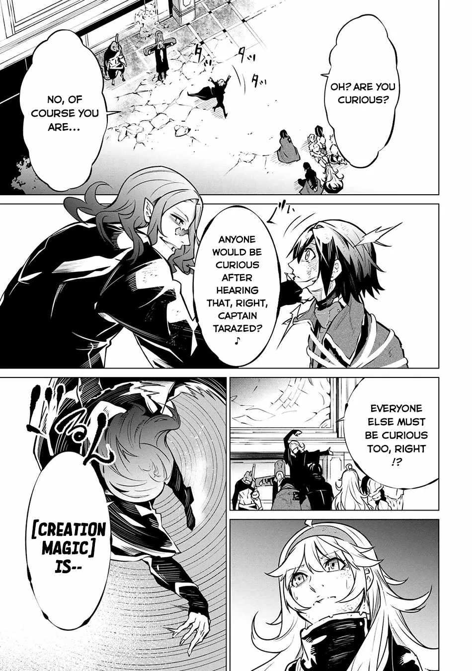 SSS RANK DUNGEON DE KNIFE ICHIHON TEWATASARE TSUIHOU SARETA HAKUMA DOUSHI: YGGDRASIL NO NOROI NIYORI JAKUTEN DEARU MARYOKU FUSOKU O KOKUFUKUSHI SEKAI SAIKYOU E TO ITARU Chapter 21.1 page 8