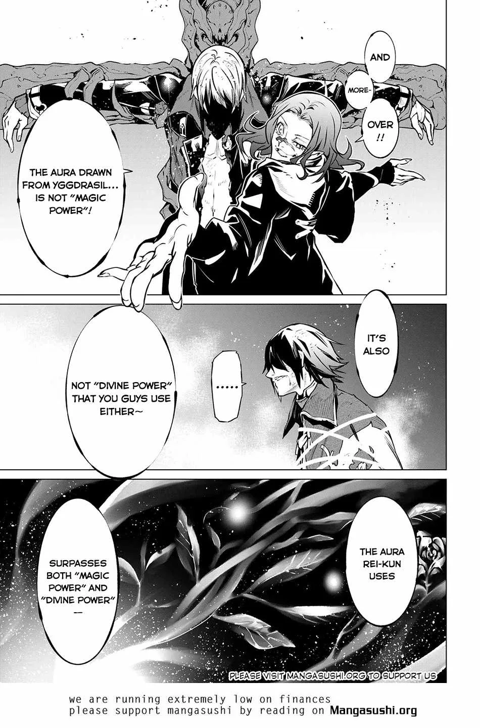 SSS RANK DUNGEON DE KNIFE ICHIHON TEWATASARE TSUIHOU SARETA HAKUMA DOUSHI: YGGDRASIL NO NOROI NIYORI JAKUTEN DEARU MARYOKU FUSOKU O KOKUFUKUSHI SEKAI SAIKYOU E TO ITARU Chapter 21.1 page 10
