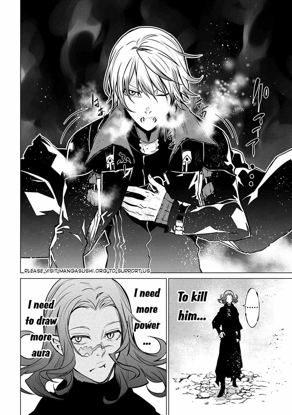 SSS RANK DUNGEON DE KNIFE ICHIHON TEWATASARE TSUIHOU SARETA HAKUMA DOUSHI: YGGDRASIL NO NOROI NIYORI JAKUTEN DEARU MARYOKU FUSOKU O KOKUFUKUSHI SEKAI SAIKYOU E TO ITARU Chapter 20.2 page 8